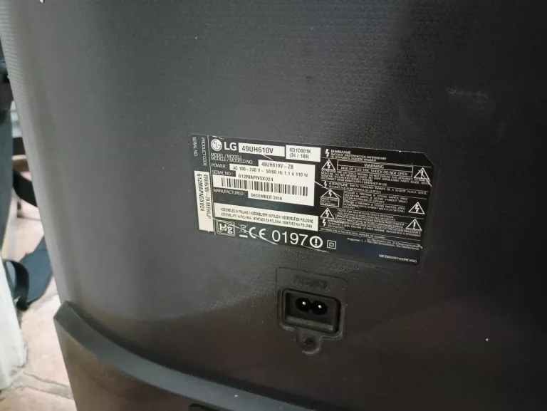 TELEWIZOR LG 49UH610V #OPIS#