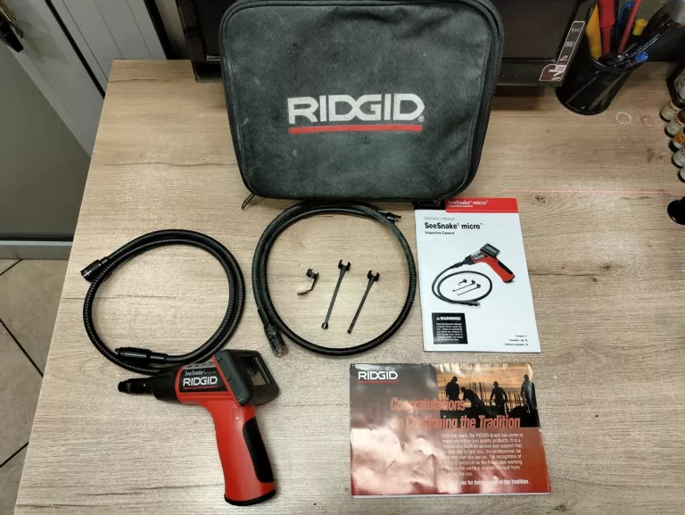 KAMERA INSPEKCYJNA BOROSKOP RIDGID SEESNAKE MICRO