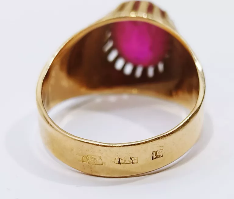 pieknie-zdobiony-pierscionek-vintage-585-525g-r17-rozmiarsrednica-wew-mm-372-25