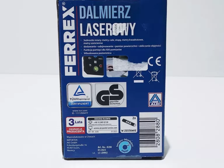 DALMIERZ LASEROWY FERREX