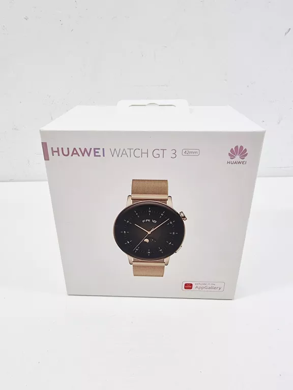 SMARTWATCH HUAWEI WATCH GT 3 46MM ZŁOTY KPL