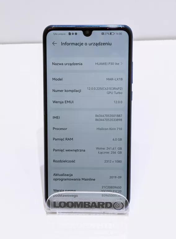 TELEFON HUAWEI P30 LITE NEW EDITION 6/256GB BLUE
