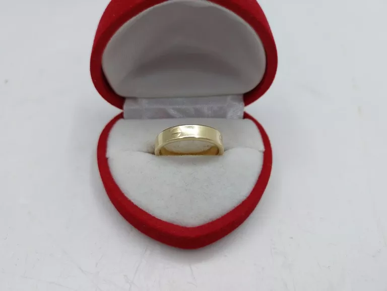 UŻYWANA ZŁOTA OBRĄCZKA PR.585