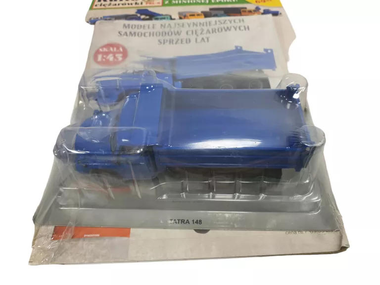 KULTOWE CIĘŻARÓWKI PRL-U MODEL TATRA 148 1:43