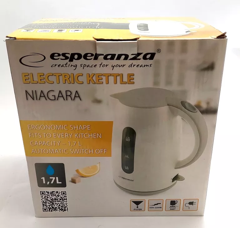CZAJNIK ESPERANZA NIAGARA JAK NOWY!