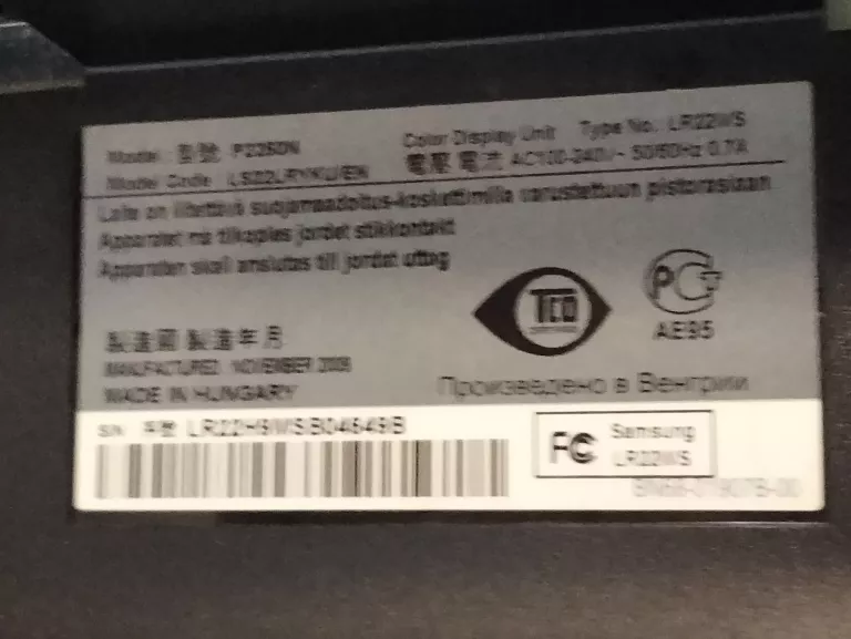 MONITOR SAMSUNG