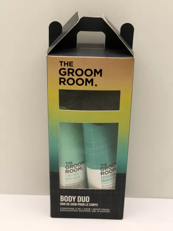 ZESTAW PIELĘGNACYJNY THE GROOM ROOM BODY DUO