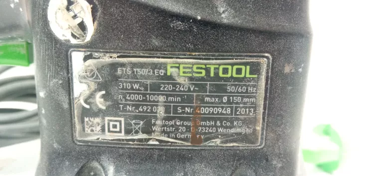 SZLIFIERKA MIMOŚRODOWA FESTOOL ETS 150/3