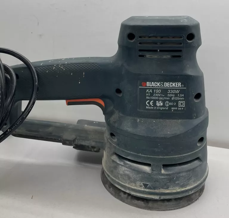 SZLIFIERKA MIMOŚRODOWA BLACK&DECKER KA190 330W