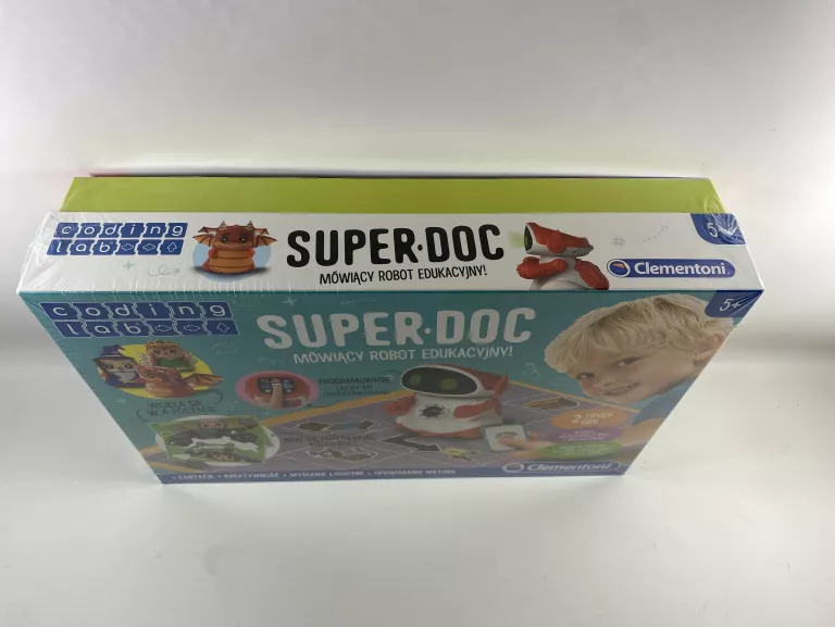 SUPER DOC. MÓWIĄCY ROBOT EDUKACYJNY CLEMENTONI