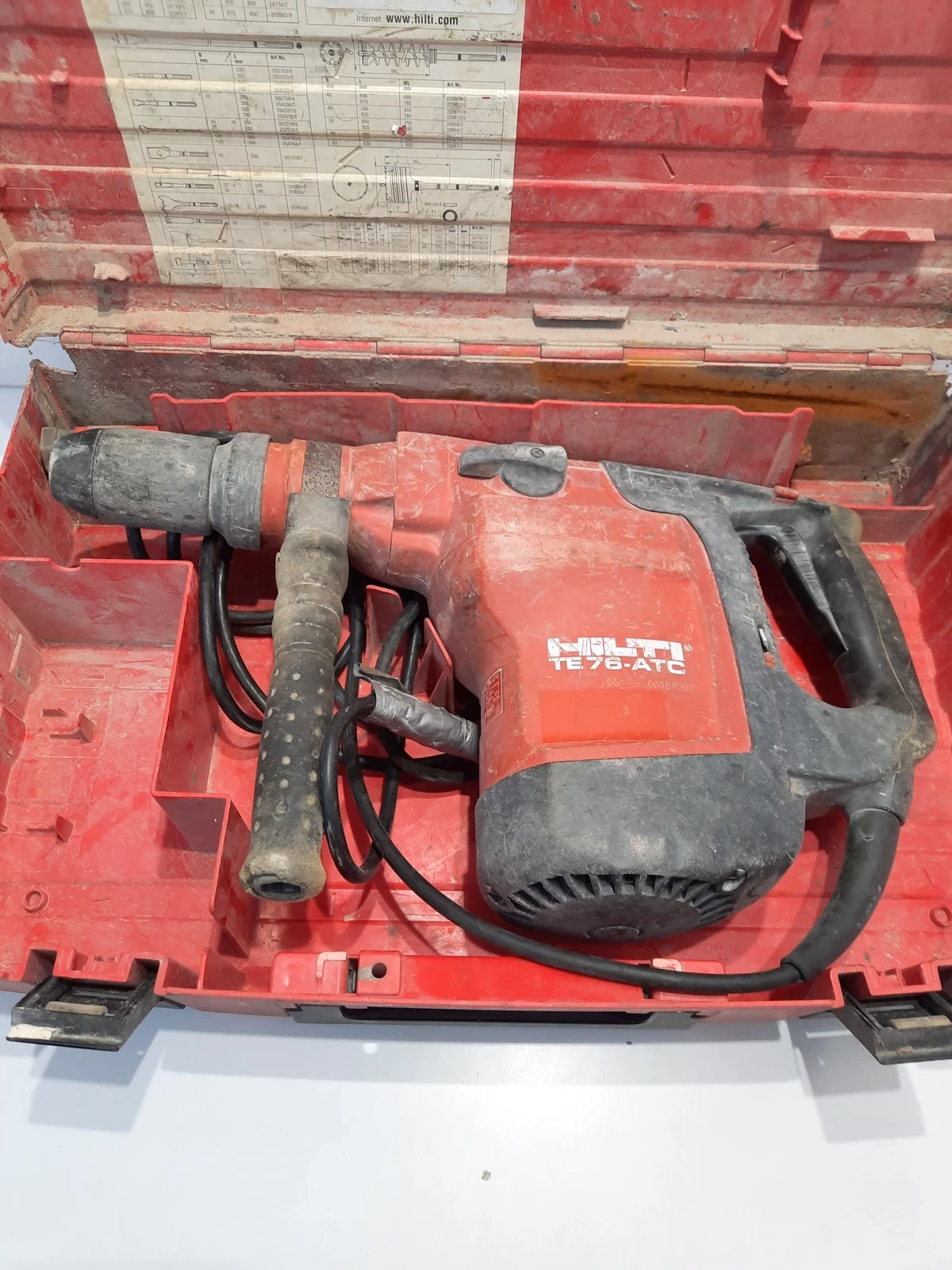 okazja-mlotowiertarka-mlot-hilti-te76-atc-walizk-stan-uzywany