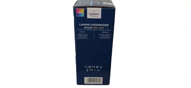 EUROHIT CHRISTMAS LAMPKI ZEWNĘTRZNE 10M 100 LED