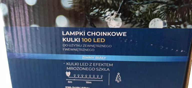 EUROHIT CHRISTMAS LAMPKI ZEWNĘTRZNE 10M 100 LED