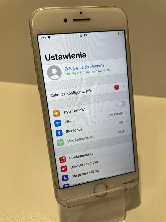 TELEFON IPHONE 8 64GB * PĘKNIĘTY * BATERIA SERWIS