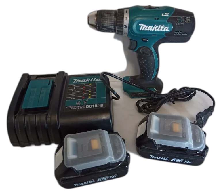 ZESTAW MAKITA DDF453 +2XAKU 1,5AH+ ŁADOWARKA