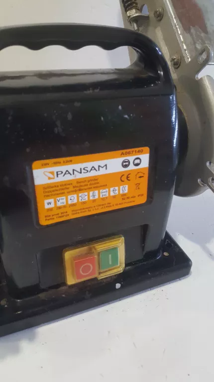 SZLIFIERKA STOŁOWA Z TAŚMĄ A067140 PANSAM 200W