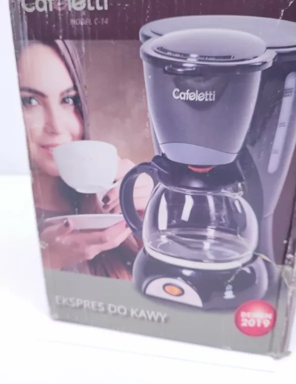 EKSPRES DO KAWY PRZELEWOWY CAFELETTI