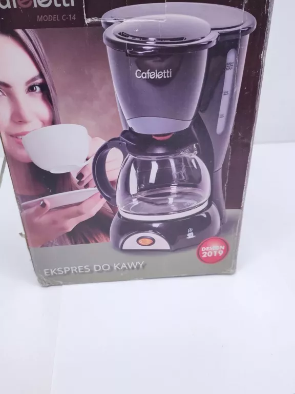 EKSPRES DO KAWY PRZELEWOWY CAFELETTI