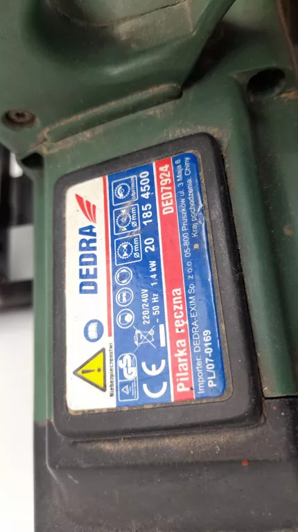 PIŁA TARCZOWA DEDRA DED7924