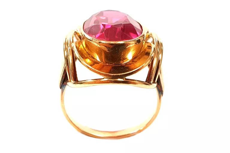 zloty-pierscionek-rozowy-kamien-vintage-r-14-pr-585-931-g-ean-gtin-5905868206159