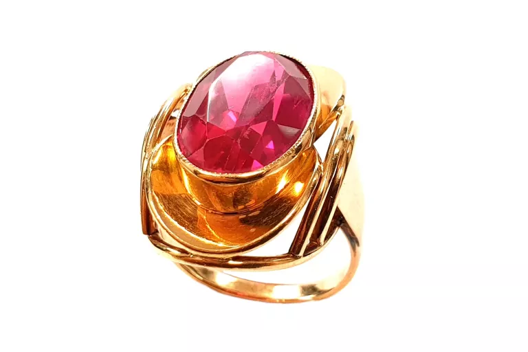 zloty-pierscionek-rozowy-kamien-vintage-r-14-pr-585-931-g-stan-11323-2