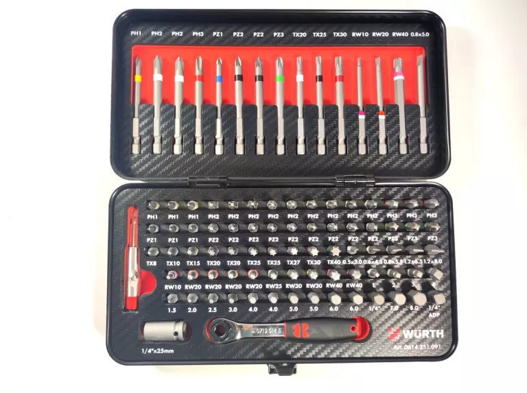 wurth-zestaw-bitow-z-grzechotka-art0614-251-091-stan-uzywany