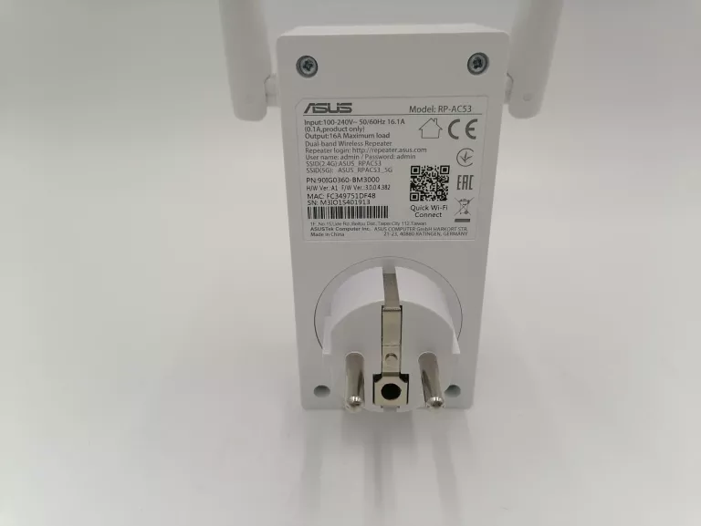 WZMACNIACZ SYGNAŁU WI-FI ASUS RP-AC53