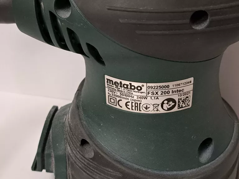 SZLIFIERKA MIMOŚRODOWA METABO METABO SFX / FSX 20