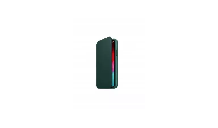 ETUI LEATHER FOLIO DO IPHONE XS MAX ZIELONY