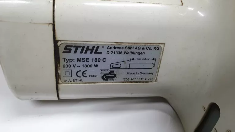 pila-elektryczna-stihl-mse-180c-stan-uzywany