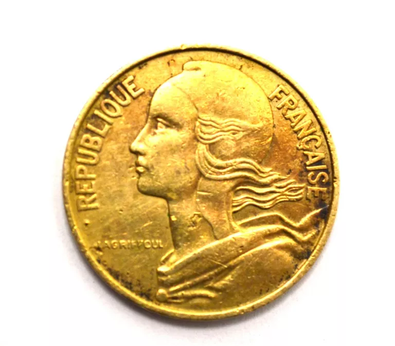 20 CENTIMES 1963 FRANCJA