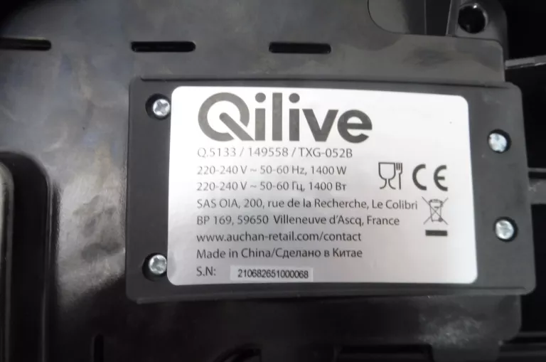 GRILL ELEKTRYCZNY QILIVE Q.5133