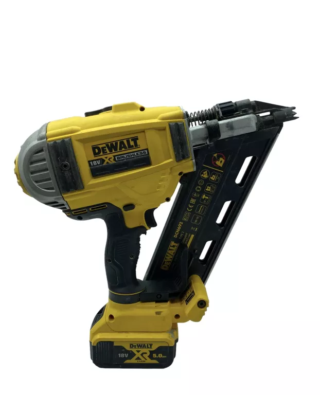 USZKODZONA GWOŹDZIARKA AKUMULATOROWA DEWALT DCN69