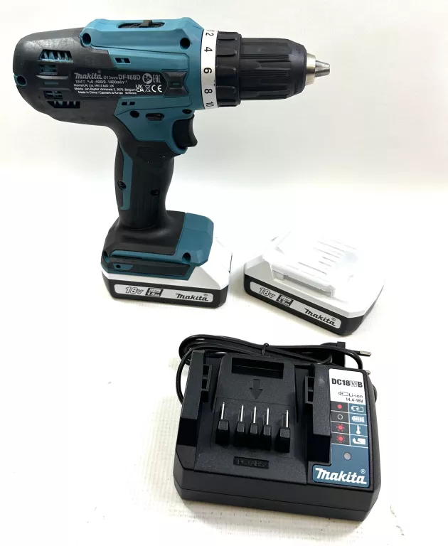 MAKITA DF488D 2 AKU + ŁAD