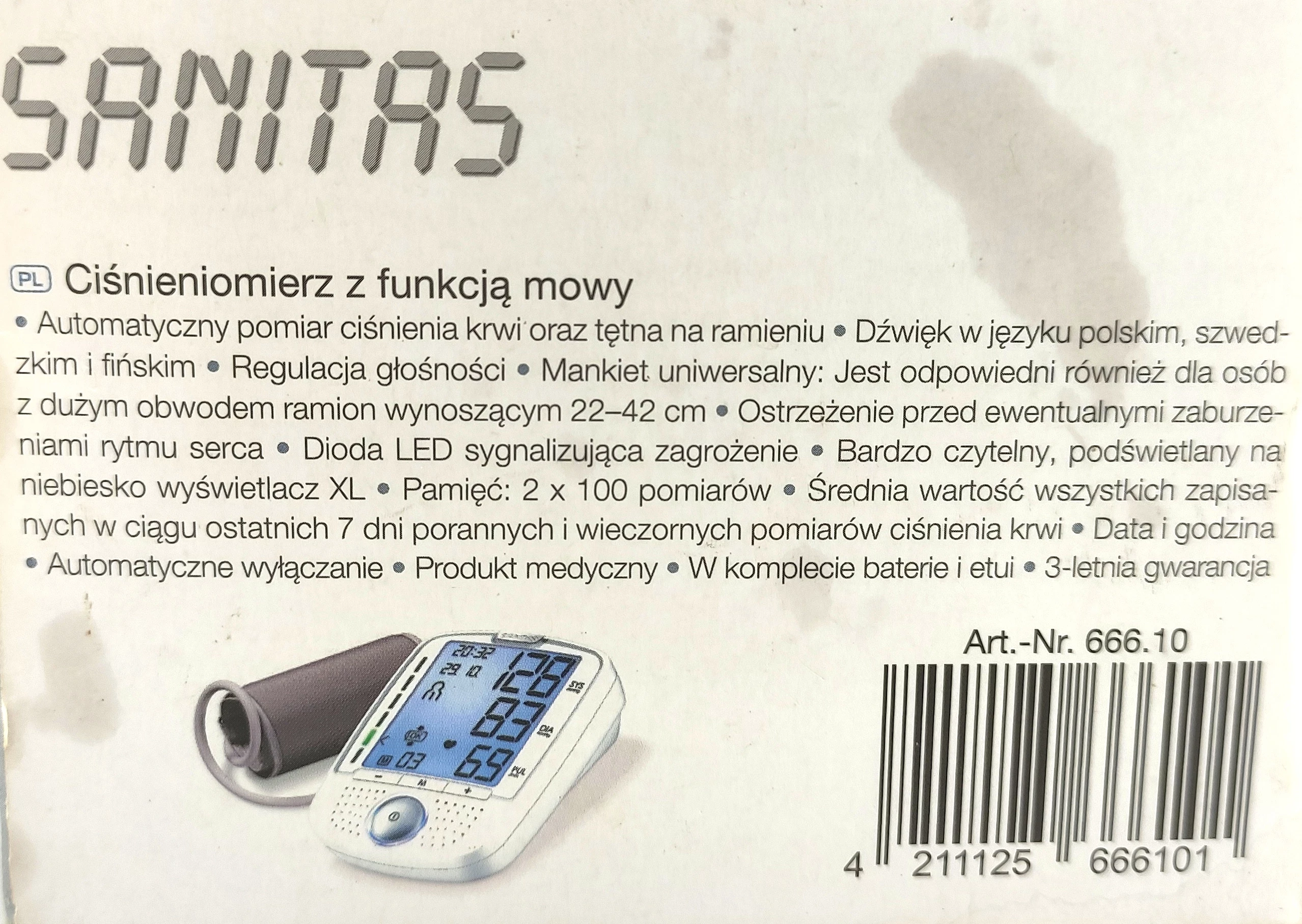 cisnieniomierz-sanitas-sbm-52-model-sbm52