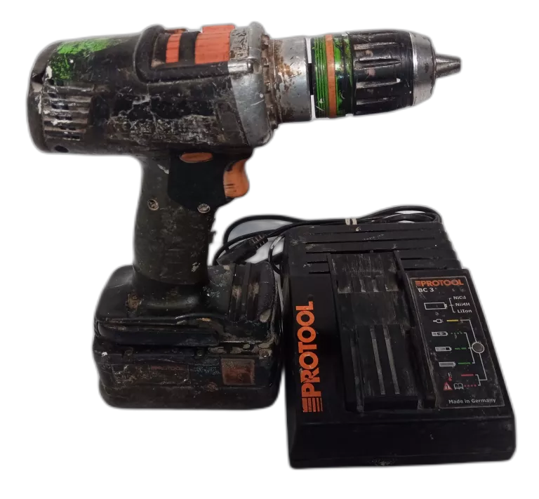 ZESTAW WKRĘTARKA PROTOOL PDC 18-4 +AKU 3AH +ŁAD