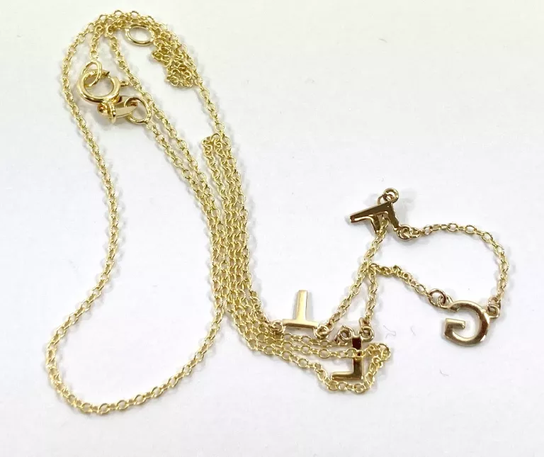 PRZEŚLICZNY ZŁOTY ŁAŃCUSZEK 14K P.585 1,33G 42CM