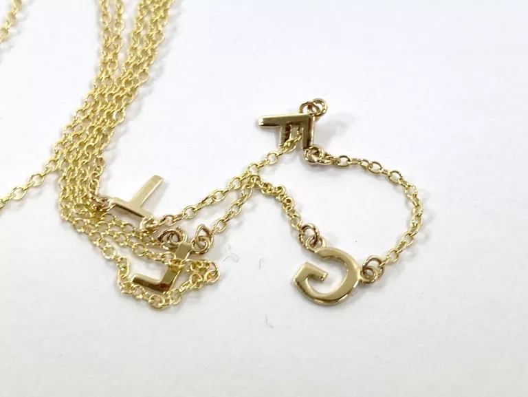 PRZEŚLICZNY ZŁOTY ŁAŃCUSZEK 14K P.585 1,33G 42CM