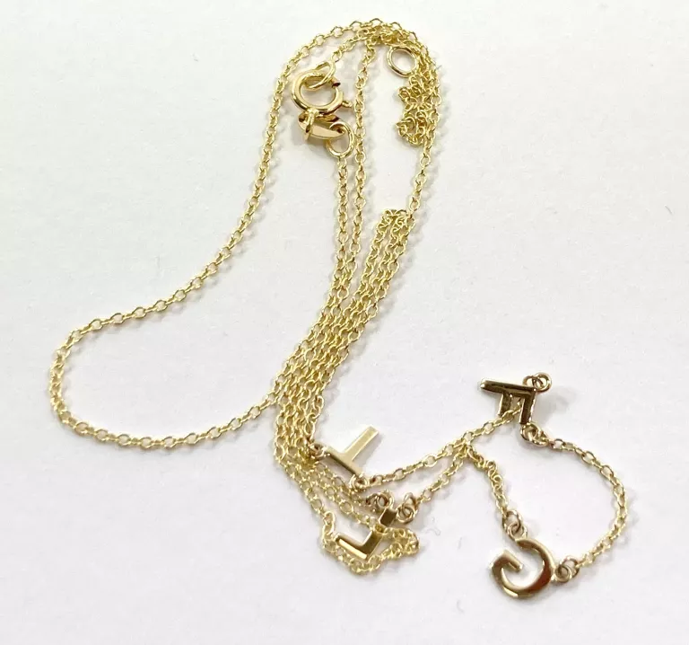 PRZEŚLICZNY ZŁOTY ŁAŃCUSZEK 14K P.585 1,33G 42CM