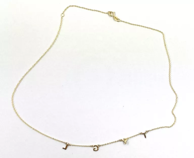 PRZEŚLICZNY ZŁOTY ŁAŃCUSZEK 14K P.585 1,33G 42CM