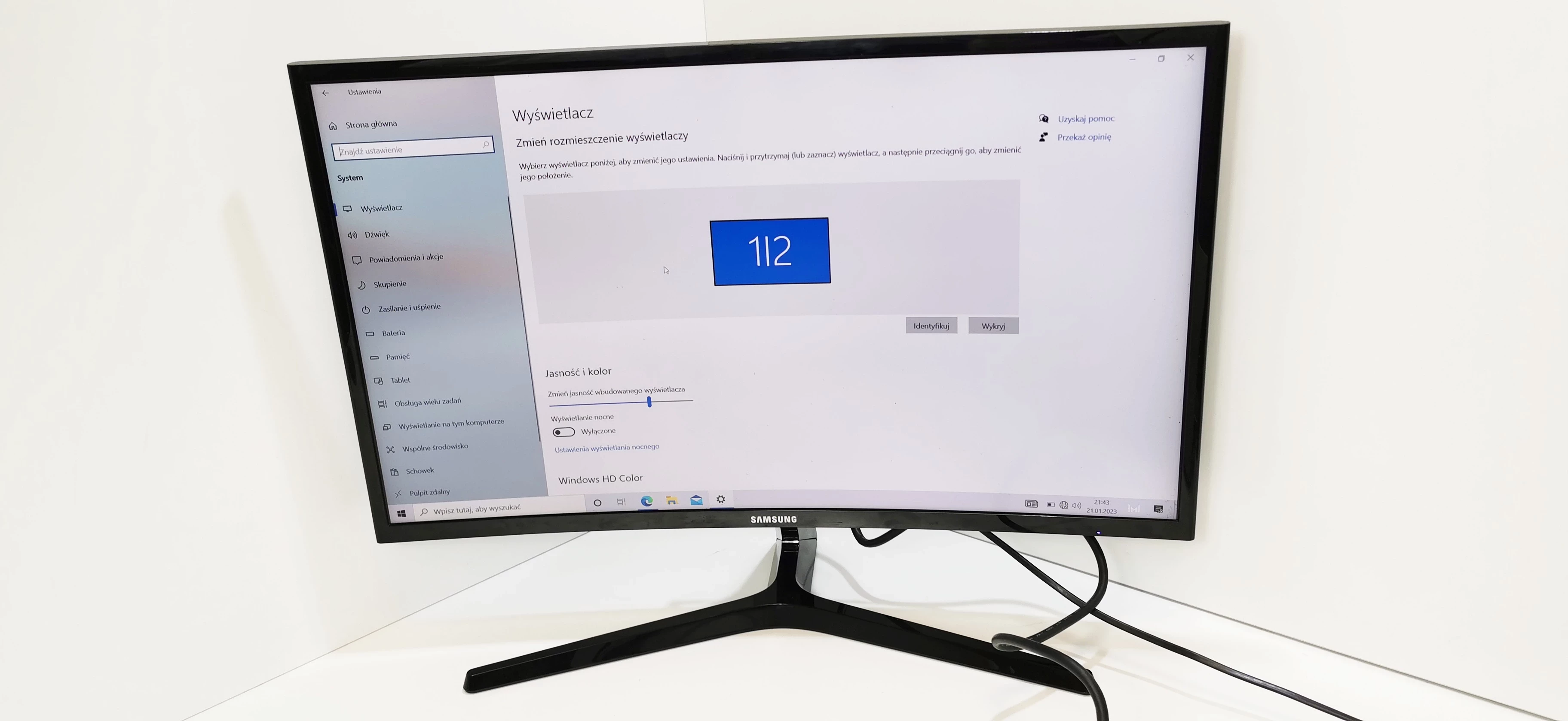 monitor-led-samsung-c27f396fhux-stan-uzywany