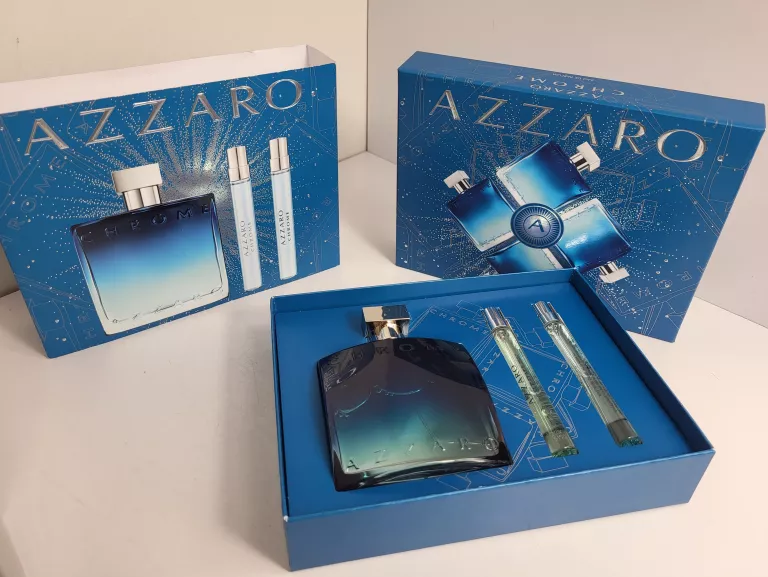 AZZARO CHROME WODA PERFUMOWANA 100 ML + 10ML +10M