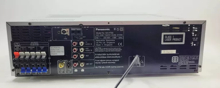 AMPLITUNER PANASONIC SA-HT80 + PILOT