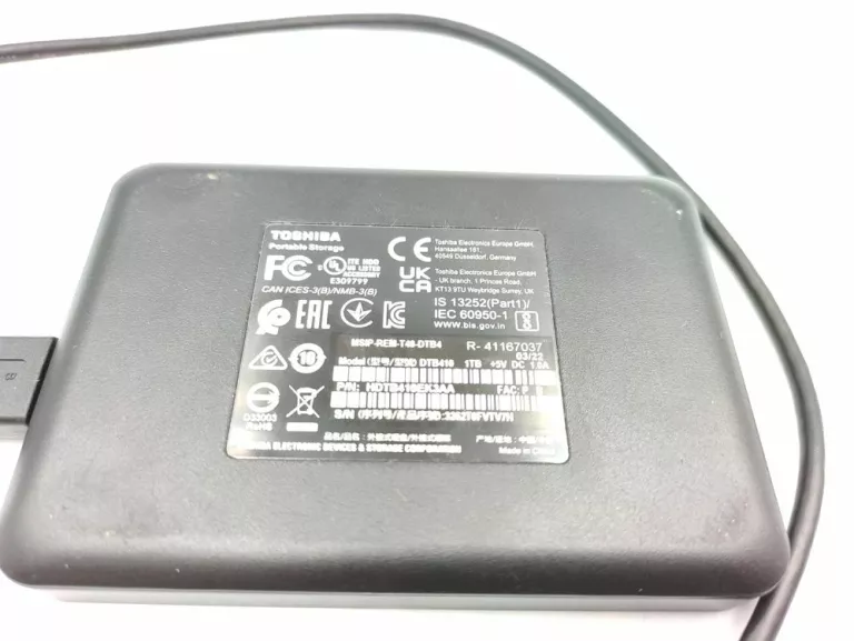 DYSK ZEWNĘTRZNY TOSHIBA DTB410 1TB