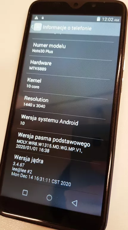 SMARTFON NOTE 30 PLUS