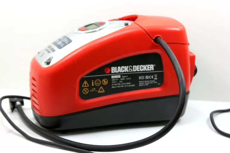 KOMPRESOR SPRĘŻARKA POMPKA BLACK AND DECKER ASI30