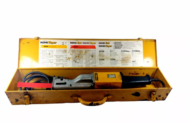 ELEKTRYCZNA PIŁA SZABLASTA DO RUR REMS TIGER USZKODZONA