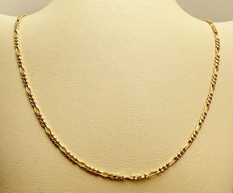 CUDOWNY ZŁOTY ŁAŃCUSZEK 14 KARATÓW