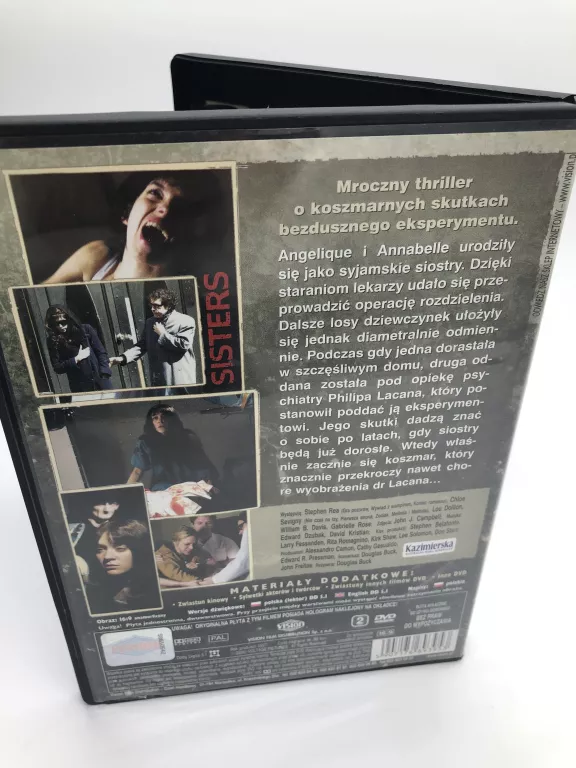 FILM DVD SISTERS CHLOE SEVIGNY STEPHEN REA