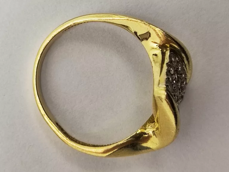 ZŁOTY PIERŚCIONEK PR.585 4,62G R.14